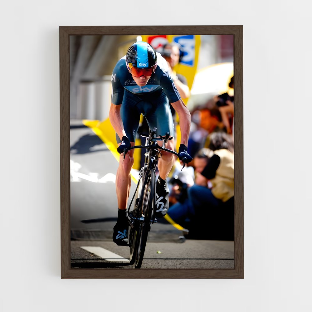 Poster L'Ascension de Froome – affiche Cyclisme (vue 5)